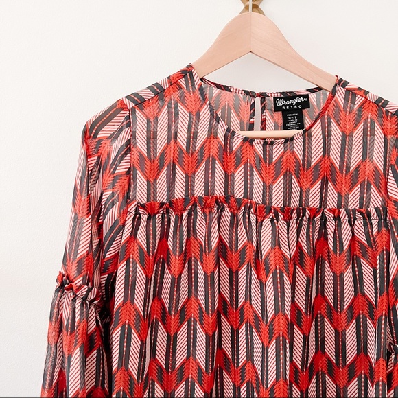 WRANGLER RETRO Boho Blouse - Picture 2 of 3